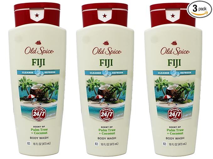 Old Spice Fresher Collection Fiji Scent Men's Body Wash 16 Oz by OldSpice