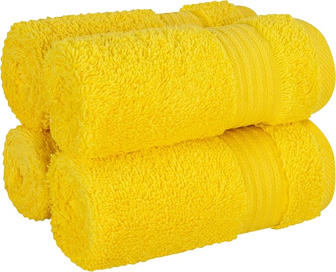 Cotton Paradise 100% Cotton Turkish Washcloth Set - Image 5