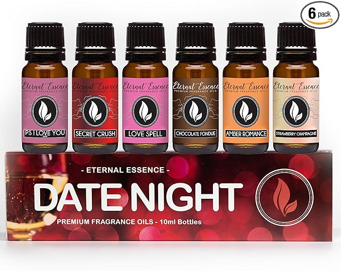 Eternal Essence Oils Date Night Set of 6 Premium Fragrance Oils by EternalEssenceOils