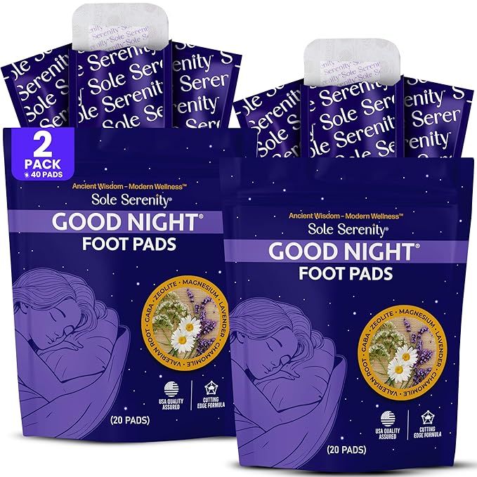 Sole Serenity Good Night Foot Pads by LureEssentials