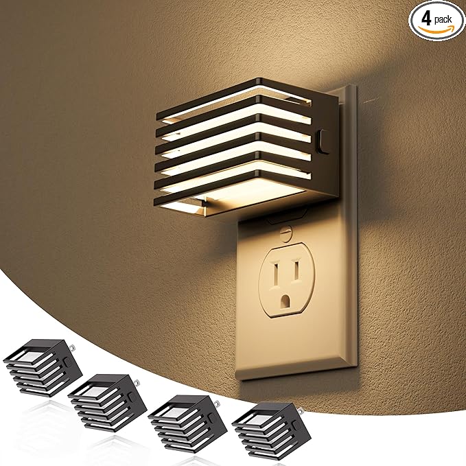 JandCase LED Night Light, Night Lights Plug into Wall by JandCase