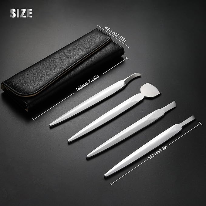 FERYES Pedicure Knife Ingrown Toenail Kit, Top Notch Foot Blade - Image 7