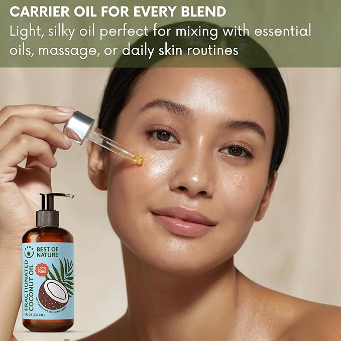 Best of Nature Fractionated Coconut Oil - Image 5