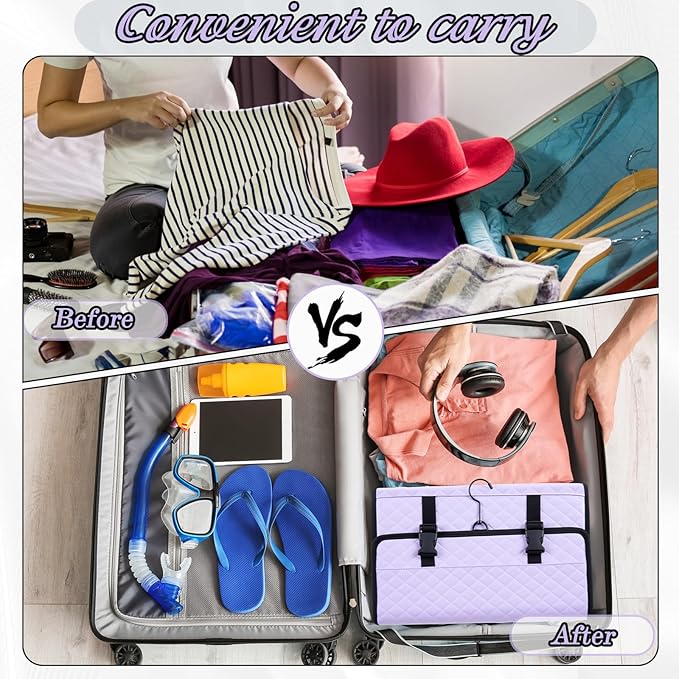 Travel Hanging Toiletry Bag - Image 6