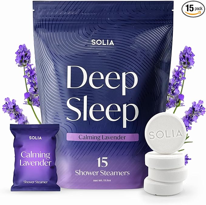 Solia Lavender Shower Steamers Aromatherapy 15-Pack by Unknown