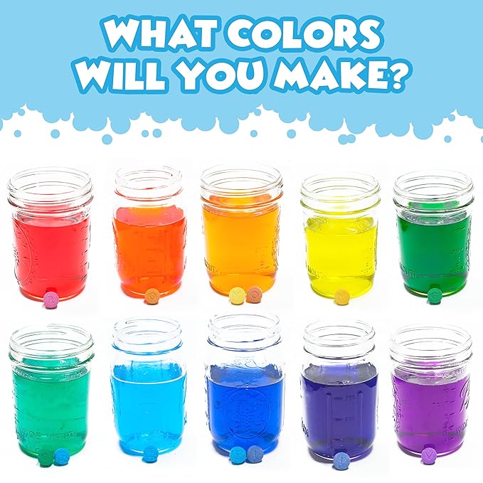 Tub Works® Bath Color Fizzies, Bath Color Tablets - Image 8