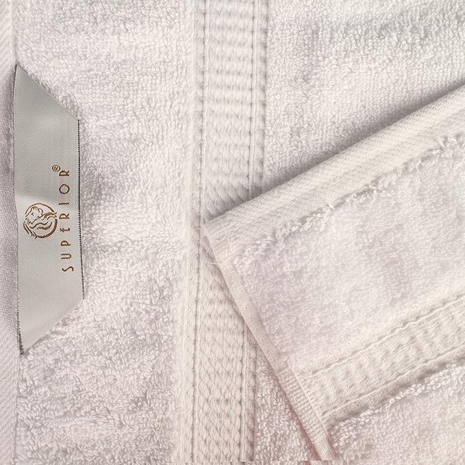 SUPERIOR Egyptian Cotton Pile 8 Piece Towel Set, Includes 2 Bath, 2 Hand - Image 7