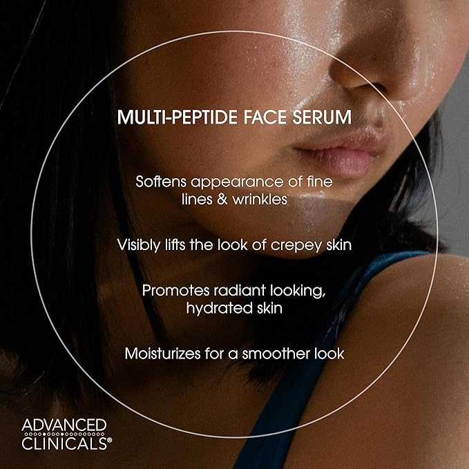 Advanced Clinicals Multi Peptides Serum - Image 3