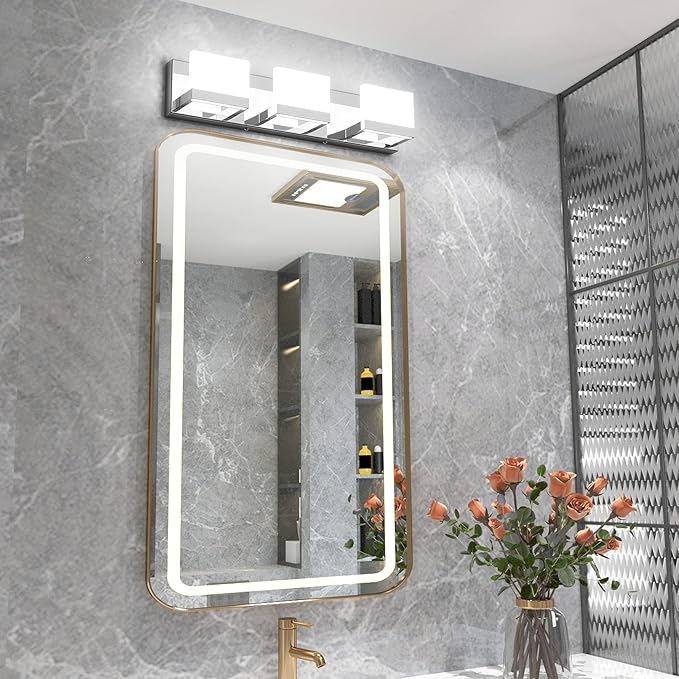 Tipace 3 Lights Dimmable LED Modern Vanity Lights - Image 5