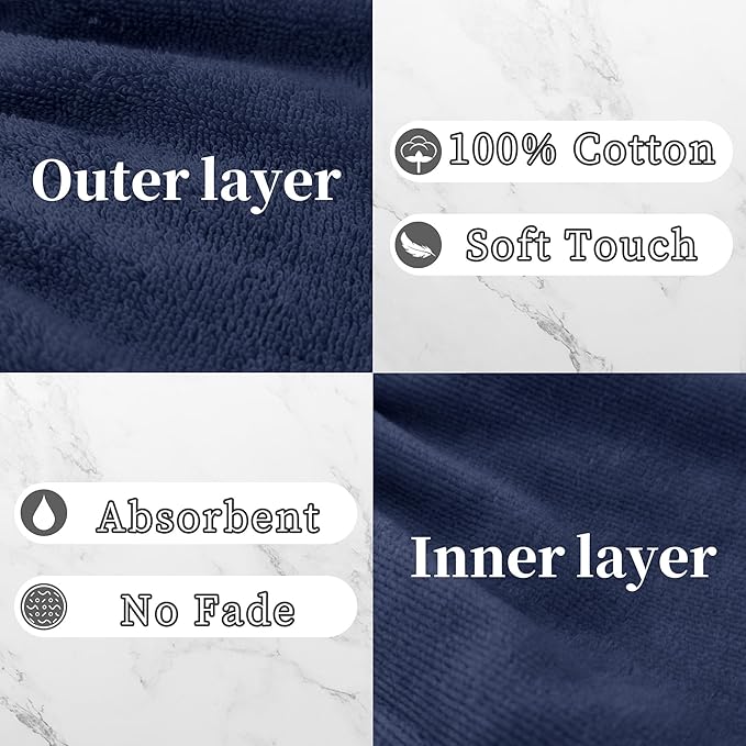 VOOVA & MOVAS 6-Pack Bath Mitts - Image 3