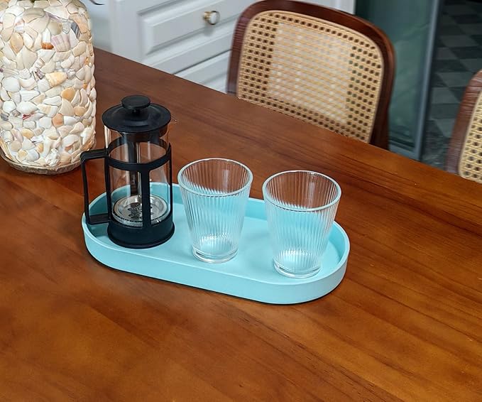Blue Small Tray, 3 Pack Oval Tray - Image 7