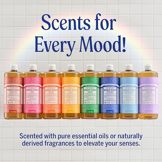 Dr. Bronner's Magic Soap-Pure-Castile Liquid Soap-Regenerative Organic - Image 7