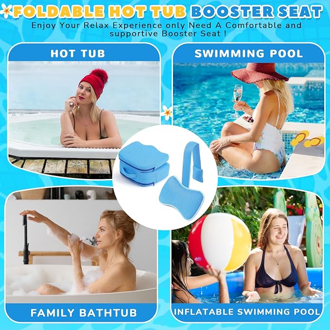 Yerliker 1 Pcs Foldable Hot Tub Booster Seat - Image 6