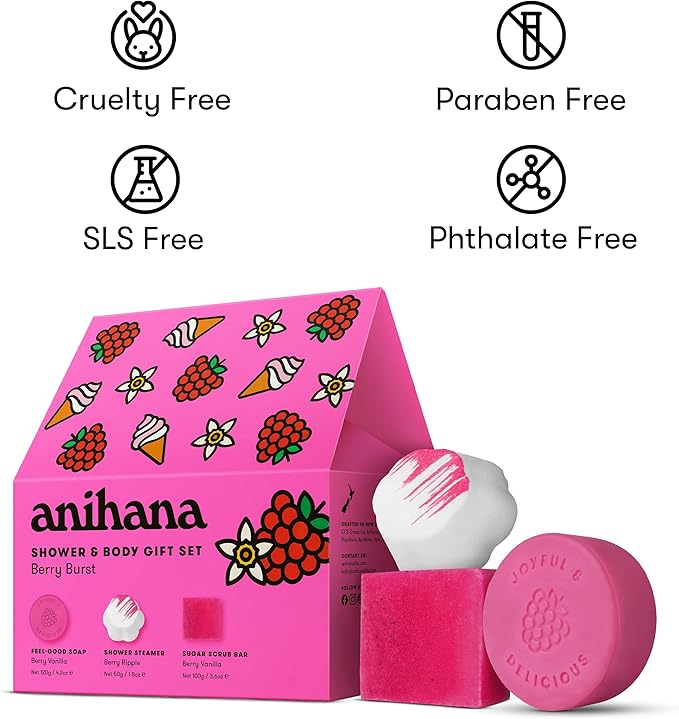 ANIHANA Berry Burst Shower & Body Gift Set - Image 2