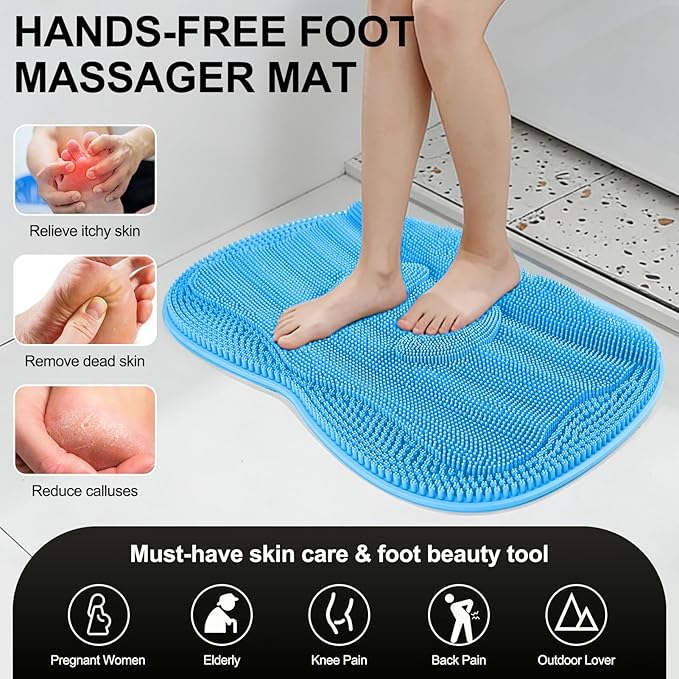 Bath Shower Foot Scrubber Mat - Image 4