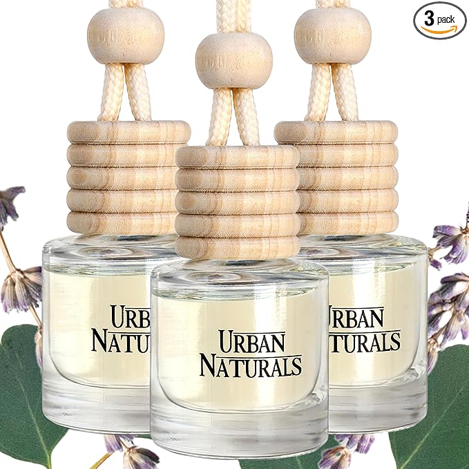Urban Naturals Car Air Freshener Diffuser 3 Pack by UrbanNaturals