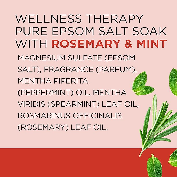 Dr Teal's Epsom Salt Magnesium Soak, Wellness Therapy - Image 13