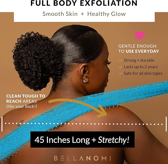 BELLANOMI African Exfoliating Net Sponge, Ethically sourced from Nigeria - Image 7