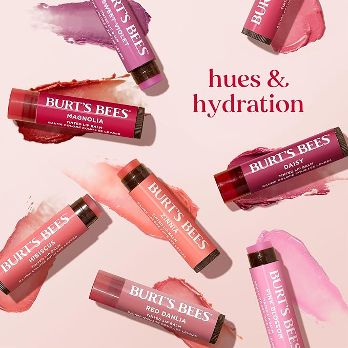 Burt's Bees Lip Tint Balm with Long Lasting 2 in 1 Duo Tinted Balm Formula - Image 10