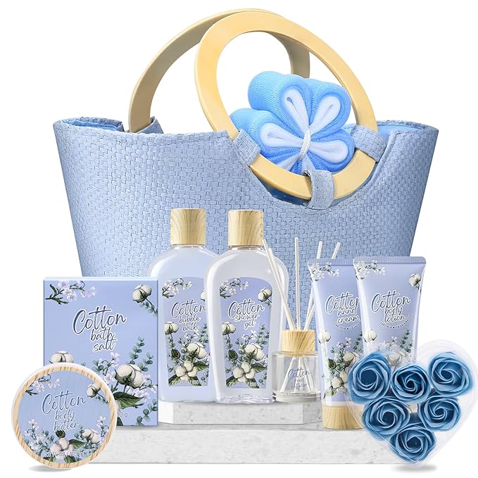 Spa Luxetique Gifts Baskets for Women, Bath Sets by spaluxetique