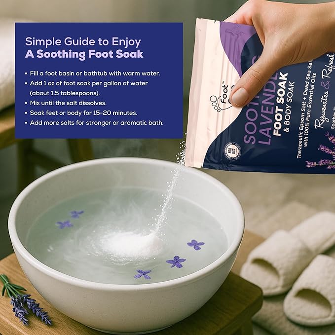 FOOT CURE Soothing Lavender Foot Spa - Image 8