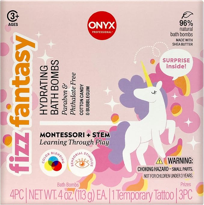 ONYX Professional Fizz Fantasy Unicorn Bath Bombs - Image 2