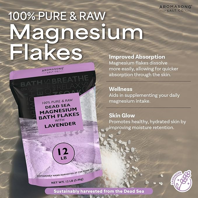 Aromasong RAW Magnesium Bath Flakes - Image 2