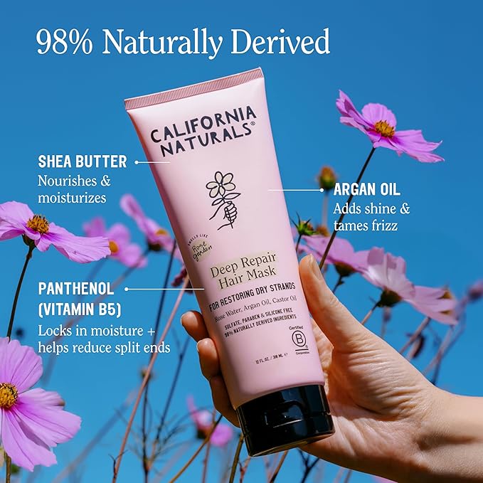 California Naturals Deep Repair Hair Mask, Paraben and Sulfate Free, Deep - Image 7