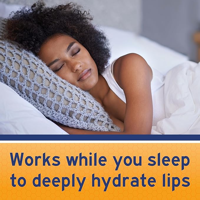 Neosporin Lip Health Overnight Renewal Therapy White Petrolatum Protectant and - Image 4