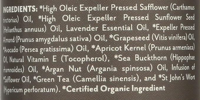 Soothing Touch Ayurveda Organic Bath, Body & Massage Oil, Calming Lavender - Image 3