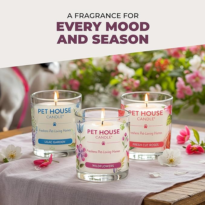 One Fur All Pet Candle 9 OZ Plant-Based Spring Candle - Image 5