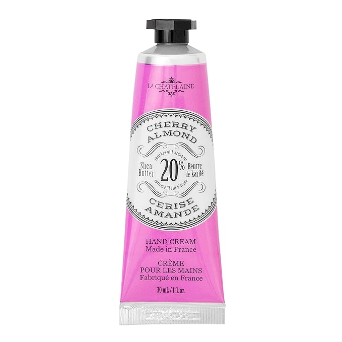La Chatelaine 20% Shea Butter Hand Cream, Travel Size, Organic Argan Oil by LaChatelaine