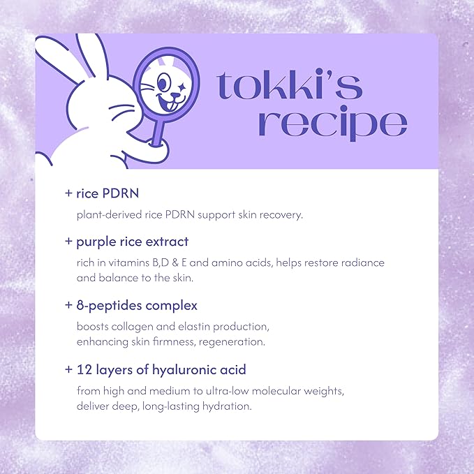 Purple Rice PDRN Aurora Mist | Hydrating Facial Toner Mist | Skin Barrier - Image 5
