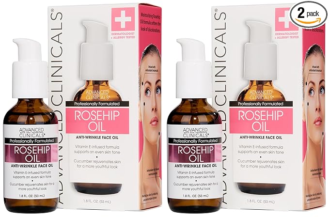 Advanced Clinicals Rosehip Oil For Face by AdvancedClinicals
