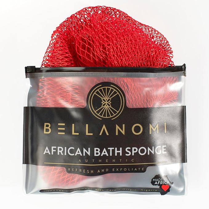 Bellanomi African Exfoliating Net Sponge, Ethically sourced from Nigeria by Bellanomi