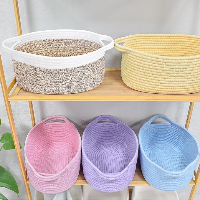 ABenkle Small Woven Basket, Cat & Dog Toys, Gift Box - Image 6