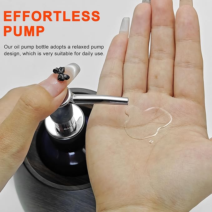 Elitzia ETAW02S ETAW03 Massage Oil Warmer Use Metal Pump Bottle Dispenser 1 - Image 4