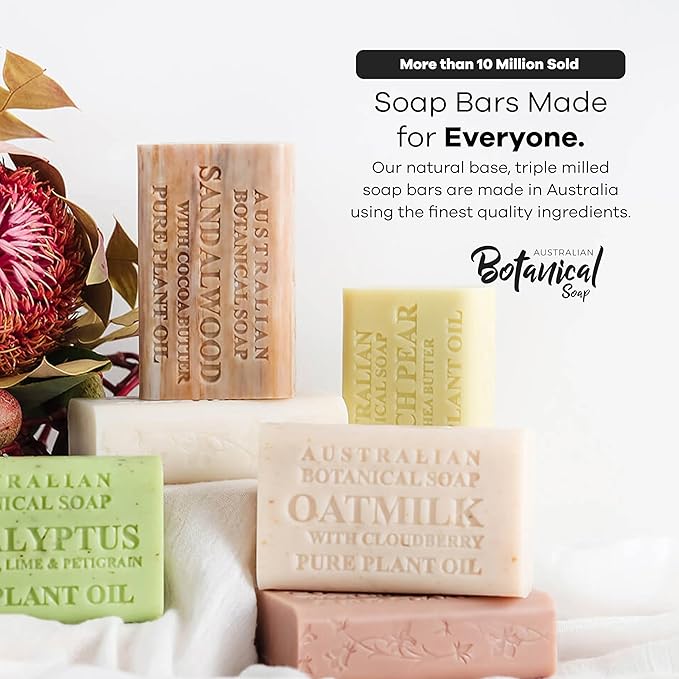 Australian Botanical Soap 8-Pack Variety Bar Soap Set, 6.6 oz Each – 2 Each: - Image 8