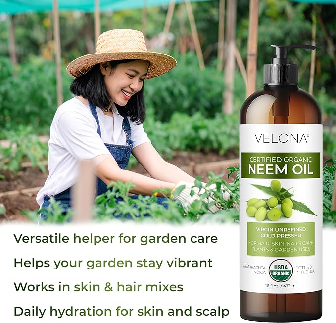 velona Neem Oil USDA Certified Organic - Image 4