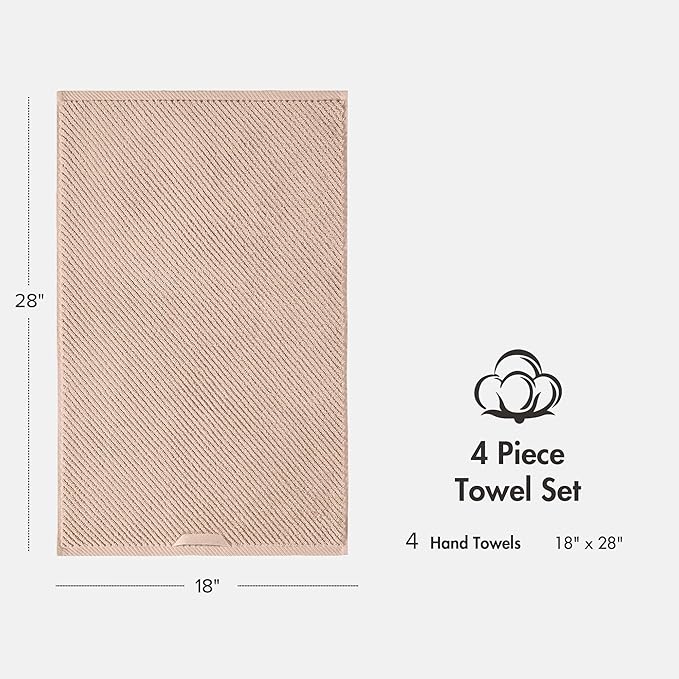 Madison Park 4-Piece Hand Towel Set - Image 9