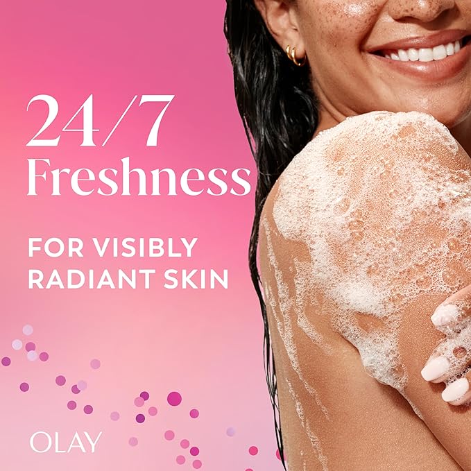 Olay Body Wash for Women, 24/7 Skin-Loving Freshness, Miami Mocktails, Plant - Image 3