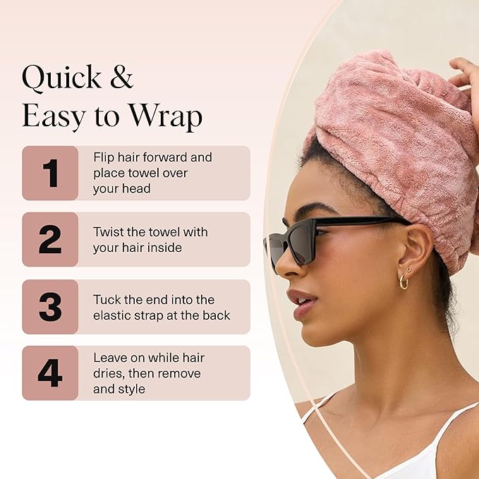 Kitsch Plush Microfiber Hair Towel Wrap - Image 7