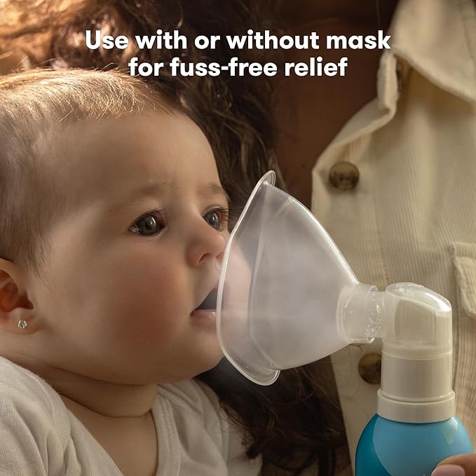 Frida Baby NoseFrida Saline Mist Nasal Inhaler, Decongestant Spray - Image 4