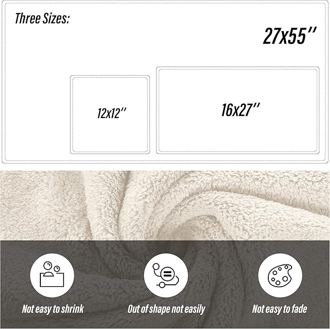 MOONQUEEN Ultra Soft Towel Set-Quick Drying - Image 2
