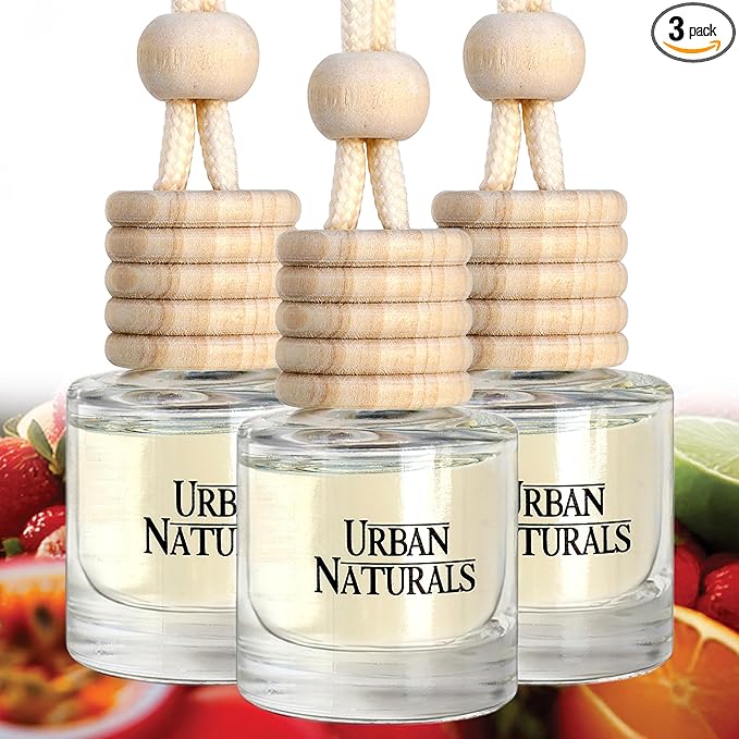 Urban Naturals Car Air Freshener Diffuser 3 Pack by UrbanNaturals