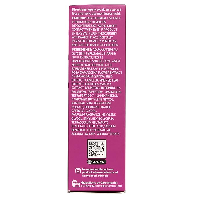 Advanced Clinicals Multi Peptides Serum - Image 9