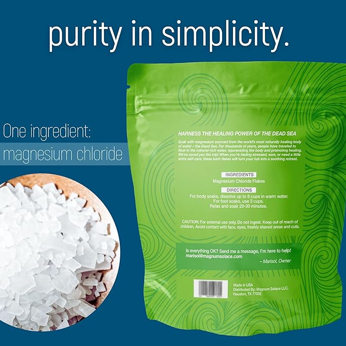 Magnesium Flakes for Bath - Image 5