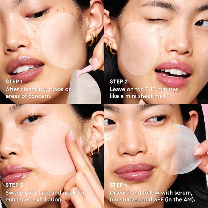 Glow Recipe Toner Pads Kit Trial Set, 12-Piece Korean Toner Pad Kit - Image 5