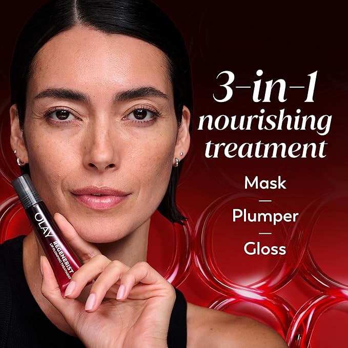 Olay Regenerist Nourishing Treatment, Lip Balm, Plumping Lip Gloss - Image 2