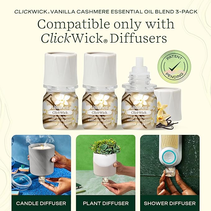 Lifelines ClickWick Essential Oil Blends - Image 2